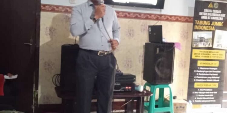 Pembukaan dan Peresmian Kantor Perwakilan Tabung Jumroh Indonesia (TJI), Kab. Bandung Barat oleh Dirut H Syamsul Ma’arief.