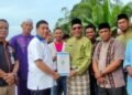 DPR-RI H. Ahmad M,Si meninjau langsung Perkembangan Desa Kepenuhan Timur.