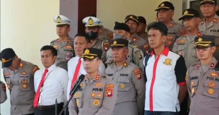 Pimpin Apel Perdana, Ini Arahan Kapolres Kayong Utara Sa’at Apel Pagi.