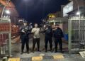 Pastikan Kalbar Aman, Danru Brigpol Ponco Atmo Laksanakan Patroli Malam.