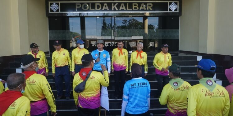 Kapolda Kalbar Gelar Support Psikologi dan Layanan Kesehatan Untuk Purnawirawan Polri.