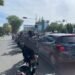 Bantu Satuan Wilayah Laksanakan Patroli Satu Tim Personel Brimob Detasemen Gegana Kalbar.