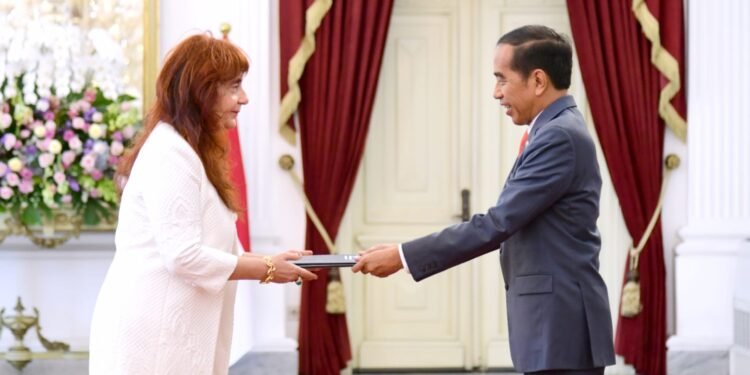 Presiden Jokowi Terima Surat Kepercayaan Sebelas Duta Besar Negara Sahabat.