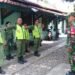 Tingkatkan Binwanwil , Babinsa Kelurahan Keprabon Laksanakan Pembinaan Linmas.