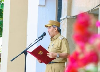 Pimpin Apel Gabungan, Kamsol Tekankan Sukseskan Agenda Daerah Nasional dan Tegakkan Disiplin.