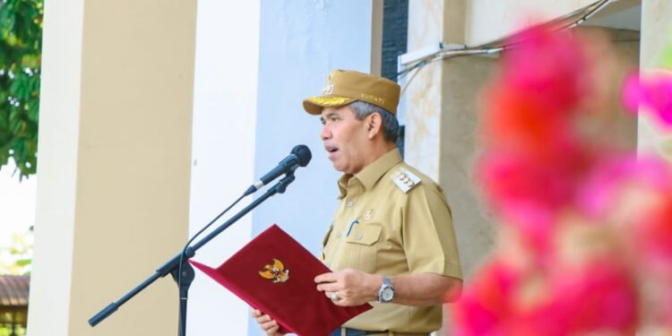 Pimpin Apel Gabungan, Kamsol Tekankan Sukseskan Agenda Daerah Nasional dan Tegakkan Disiplin.