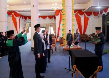 Bupati Kampar Lantik Sebanyak 141 Orang Pejabat Fungsional di Lingkungan Pemda Kampar.