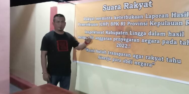 Zuhardi : “Bukan Saya Usil, Tapi Saya Ingin Melihat Tatanan Pemerintahan Yang Baik Dinegeri Ini”.