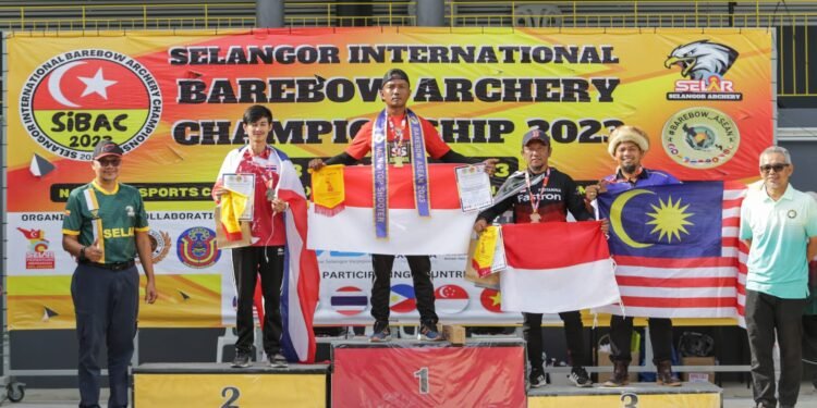Tim Waroeng SS Sumbangkan 3 Medali Emas untuk Kontingen Panahan Indonesia pada Divisi Barebow ASEAN 2023