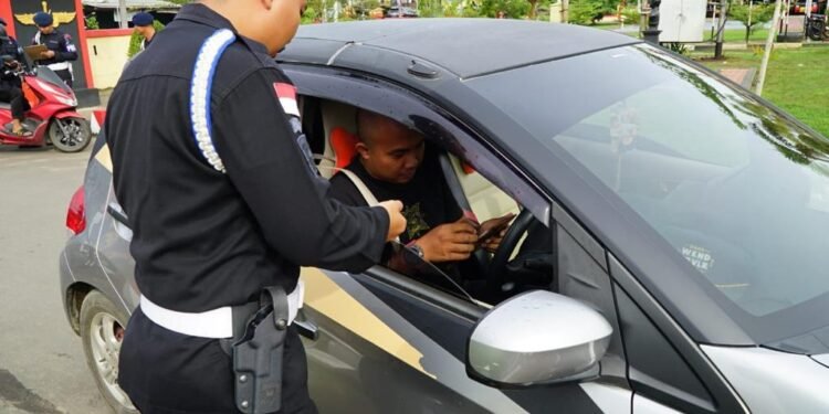 Operasi Gaktiblin Dilingkungan Brimob Kalbar Meminimalisir Pelanggaran.
