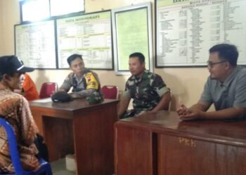 Sinergi TNI Polri Dengan Perangkat Desa Ngaglik.