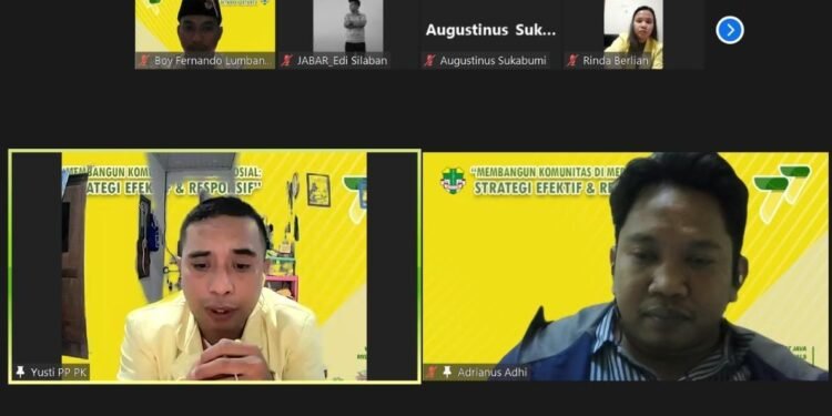 Pemuda Katolik Jabar Gelar Pra Rakerda Bahas Peningkatan Strategi Media Sosial.