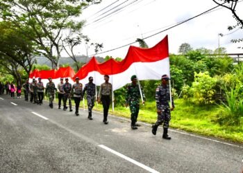 Ekspedisi Merah Putih Dalam Menjaga Sinergitas TNI-Polri di Simeulue.