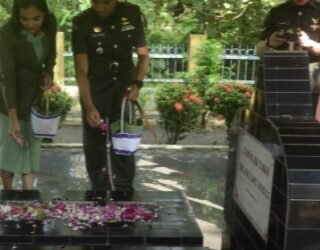 Dandim Boyolali Hadiri Ziarah Rombongan Dalam Rangka HUT Korem Solo.