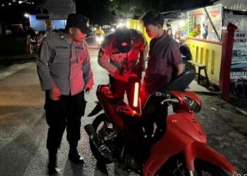 Guna Menciptakan Situasi Kondusif, Gabungan TNI Dan Polri Laksanakan Patroli KRYD Di Wilayah Hukum Polres Kepulauan Anambas.