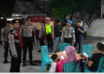 Guna Menciptakan Situasi Kondusif, Gabungan TNI Dan Polri Laksanakan Patroli KRYD Di Wilayah Hukum Polres Kepulauan Anambas.