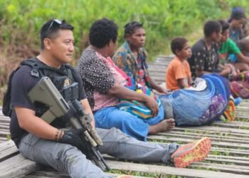 Kontak Tembak Terjadi di Kenyam, Kapolres Nduga Gengsi Antar Jayapura.