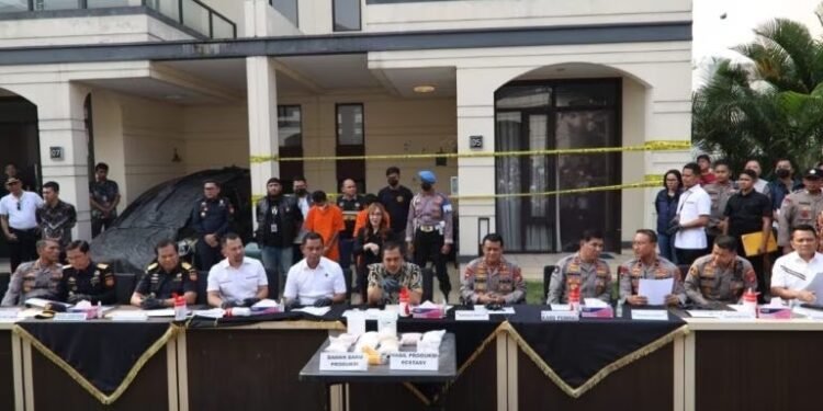 Polri Berhasil Ungkap Pabrik Ekstasi di Wilayah Kabupaten Tangerang Jaringan Internasional