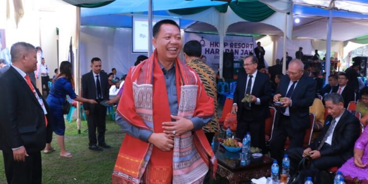 Sekdako Pekanbaru Mewakili PJ Walikota Pekanbaru, Hadiri Pesta Peresmian HKBP Resort Harapan Jaya