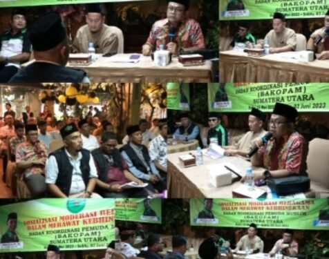 Bakopam Sumut Gelar Sosialisasi Moderasi Beragama, Ketum : Menambah Ilmu Arti Kebhinekaan dan Keutuhan Bangsa.