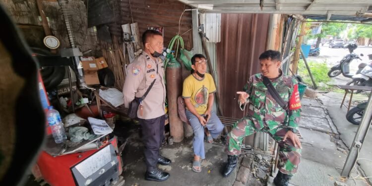 Tukang Tambal Ban Tak Luput Jadi Incaran Komsosnya Babinsa Tipes