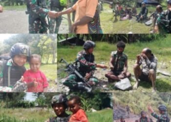 Pos Pintu Jawa – Ngadubako Satgas Mobile Raider 300 dengan 4S “(Senyum, Salam, Sapa, dan Silaturahmi)”