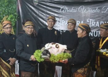 Dandim Boyolali Hadiri Tradisi Sedekah Gunung Merapi 1 Muharram 1445 H/2023 M