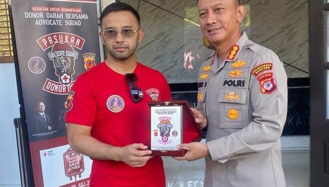 Advocate Squad Indonesia Bersama PAKSI, PMI dan Polrestabes Bandung Gelar Kegiatan Donor Darah