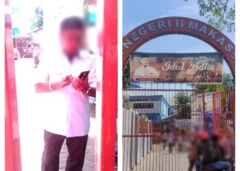 Kuat Dugaan Adanya Kerjasama Terkait Masuknya Siswa Siluman Di SMAN 11 Makassar. Antara Oknum Security Dan Kepala Sekolah
