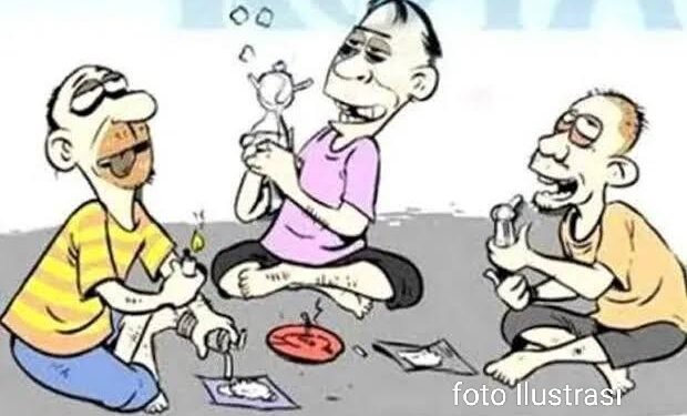 Selain Oknum Kades Tersandung Barang Haram Jenis Narkoba, Ada Tiga Oknum APH, Tiga Masyarakat dan Satu Seklur.