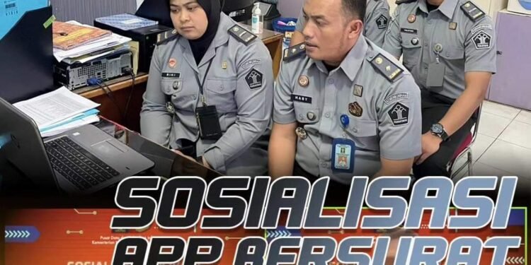 Lapas Pekanbaru Ikuti Sosialisasi Aplikasi ABE Oleh Pusdatin Kemenkumham 