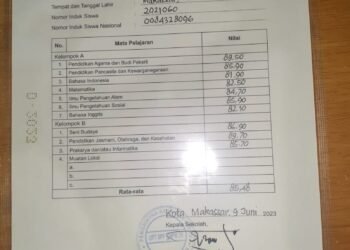 Kuat Dugaan Adanya Kerjasama Terkait Masuknya Siswa Siluman Di SMAN 3 Makassar, Antara Oknum Security Dan Kepala Sekolah Dengan Memalsukan Nilai.