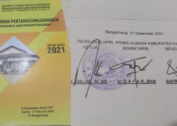 Perlu Diketahui Pj. Bupati…! , Diduga Oknum Pengurus KPRI Prima Husada Dibiarkan Melakukan Kejahatan?