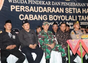 Pengesahan Warga Baru PSHT, Diharapkan Berjiwa Pancasila Dan Berbudi Luhur