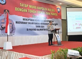 Jelang Pesta Demokrasi, Kapolda Kalsel Ajak Tokoh Ormas dan Parpol Aksi Damai