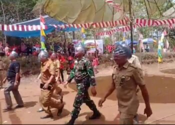 Babinsa Rejosari Turut Meriahkan di Kegiatan Lomba Perayaan HUT Kemerdekaan RI Ke-78 di Desa Binaan