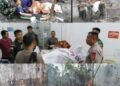 Sigap, Satgas Pamtas RI – Malaysia Yonarmed 10/ Bradjamusti Padamkan Kebakaran Hutan dan Lahan
