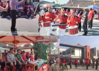 Koramil Wonosegoro Laksanakan Pengamanan dan Meriahkan Karnaval HUT RI Ke-78
