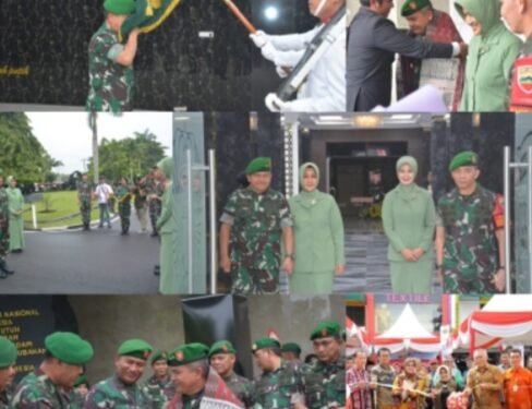 Suasana Haru Iringi Pelepasan Mayjen Daniel Chardin dari Kodam I/BB
