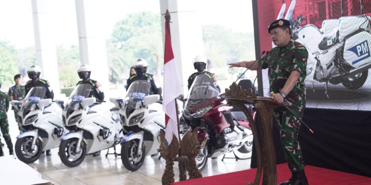 Delapan Motor Kawal Terbaru Siap Dukung Pelaksanaan Tugas TNI