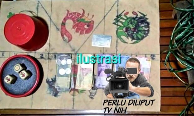Lokasi Dadu Kopyok Gang Bersama Kelurahan Mangga Wilkum Polsek Tuntungan, Kasat Reskrim: Akan Kami Tindak