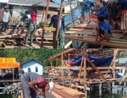 Ciptakan Soliditas, ASEX 01-Natuna Gelar Aktifitas Kemanusiaan Peduli Sesama