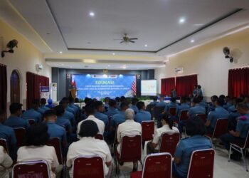 Bangun Kerjasama Lantamal IX dan Bank Indonesia Provinsi Maluku Laksanakan Sosialisasi Edukasi Cinta Bangga Paham Rupiah