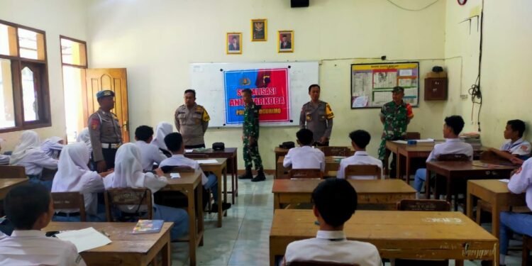 Begini Cara TNI dan Polri di Slogohimo Selamatkan Generasi Muda