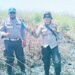 Quick Respon Polsek PMK Dalam Mendatangi TKP Karhutla