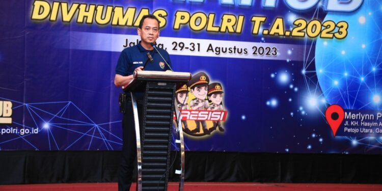Pelatihan MediaHUB 2023 Resmi Ditutup, Polri Optimalkan Komunikasi Dalam Melayani Masyarakat