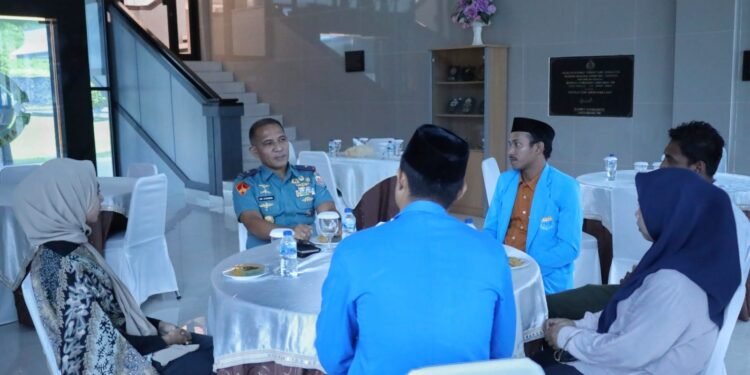 Dikenal Dekat Dengan Semua Kalangan, Danlantamal IX Terima Kunjungan Pengurus Koordinator Cabang PMII Maluku