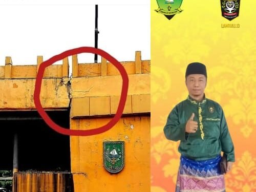 Jembatan FLY OVER di Sudirman Depan RS SYAFIRA Mengkhawatirkan Bisa Ambruk Membahayakan Keselamatan Pengguna Jalan