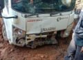 Laka Kerja Antar Motor Vs Dum Truk Terjadi di Lokasi Jalan PT. Sawit Mitra Abadi