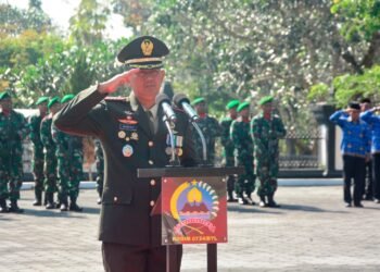 Peringati HUT TNI Ke-78 dan HUT Kodam Ke-73, Kodim Boyolali Gelar Ziarah Nasional